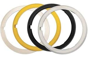 LUHR JENSEN Luhr-Jensen 5569-001-0101, Dipsy Diver ''O'' Rings, Size 001, 4 1/8" Divers, Assorted Colors, Package of 4