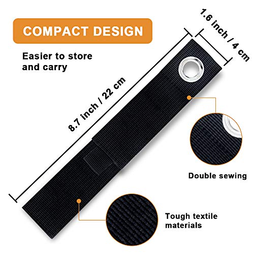 9 PCS Conoreal Velcro Straps, Extension Cord Strap, Cable Organizer