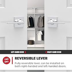 Kwikset Casey Hallway Passage and Bed/Bath Privacy