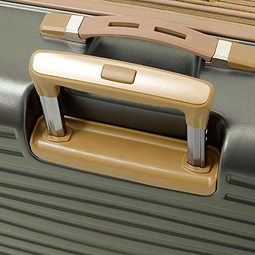 LONDON FOG Huntington Hardside Spinner Luggage, Olive, CarryOn 20Inch Pricepulse