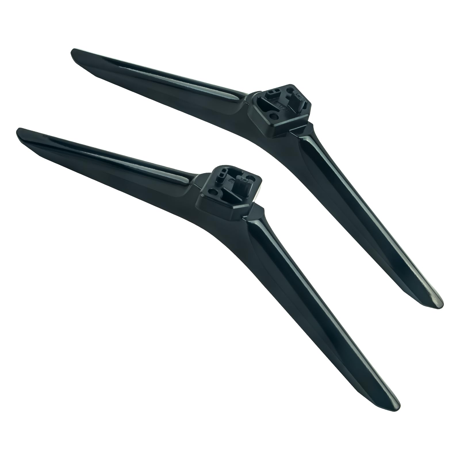 AULCMEET 58R6E3 TV Base Stand Legs,Table Top TV Feet Fit For Hisense 58R6E3 TV Stand Legs,Built-in four screws M5*12MM + instructions