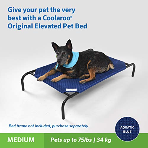Coolaroo The Original Elevated Pet Bed Replacement Cover, Medium