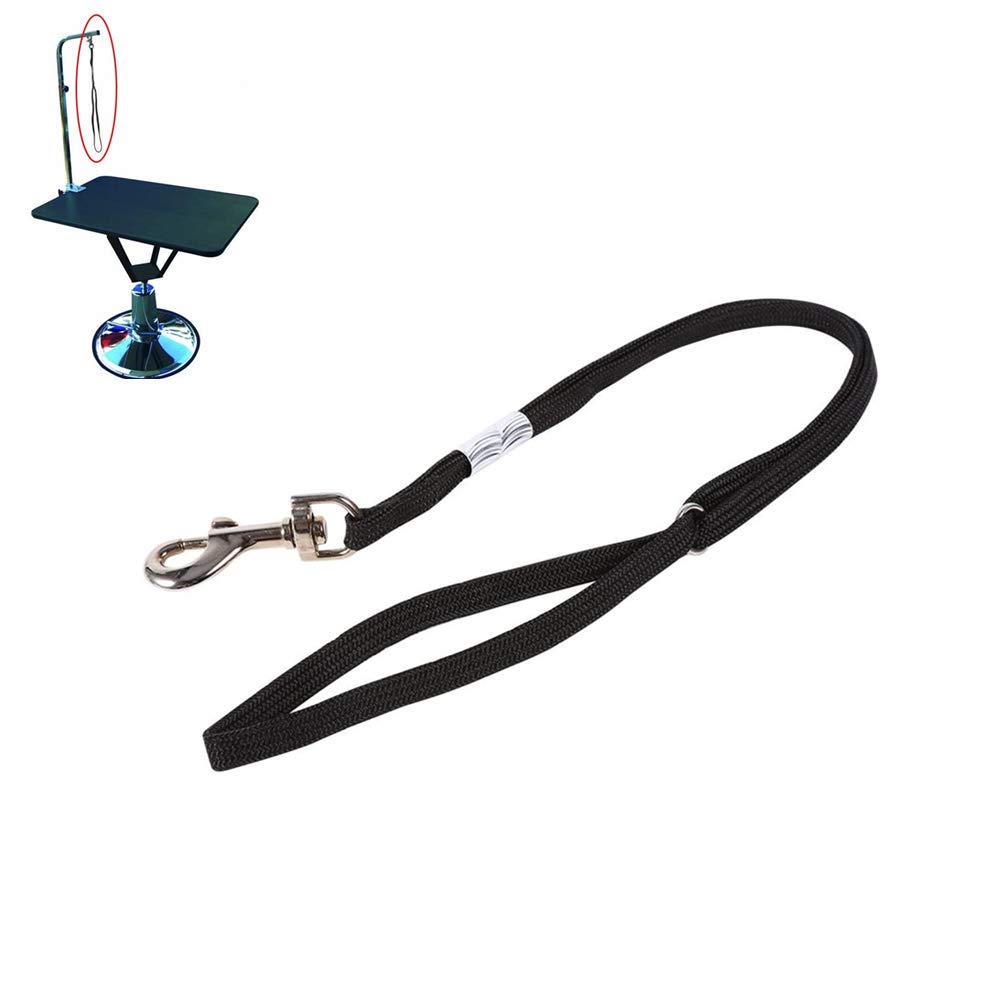 Professional Pet Grooming Noose Loops for Dogs and Cats - 2 Types Adjustable Restraint Rope for Use on Grooming Table, Arm, and Bathtub