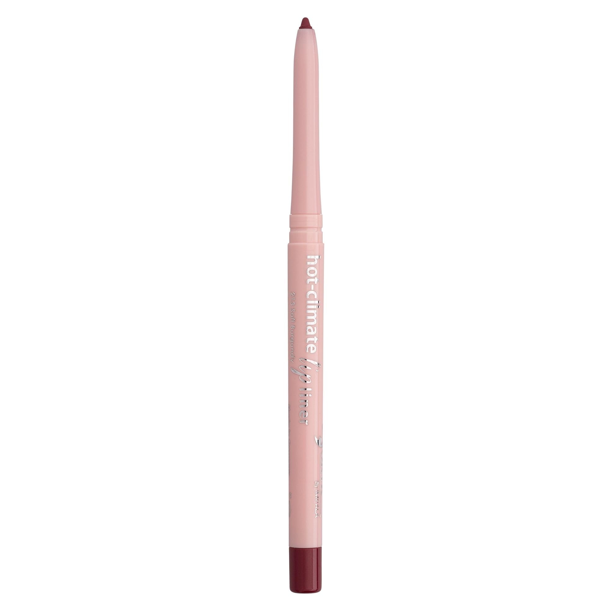 Impala - ORYX Automatic Lip Pencil Soft Burgundy Colour No. 213 | Super Heat Resistant | Water Resistant Profiler | Waterproof Lip Pencil | Long Lasting Liner