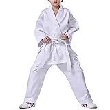 imflyker Karate Uniform Gi with Belt Sets for Kids