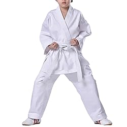 imflyker Karate Uniform Gi with Belt Sets for Kids