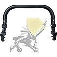 Stroller Handlebar Console Adjustable Armrest Bumper Bar Compatible with Bugaboo Bee 3 Bee 5 Bee 6 Baby Strollers (Artificial Leather)