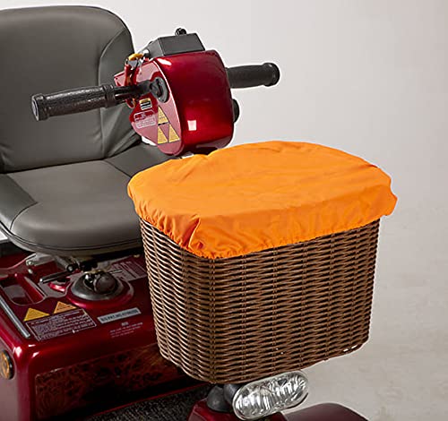 Ducksback Waterproof Bag/Liner and Cover for a Mobility Scooter Front Basket Practical for Carrying and Keeping Dry Your Shopping and Other Items. Fluorescent