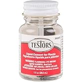 TESTORS Corporation 3502XT Plastic Cement Liquid, 1 oz