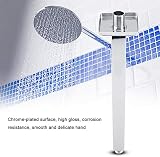Wifehelper Square Shower Arm 40cm Stainless Steel Wall Mounted Extension Pipe view 2