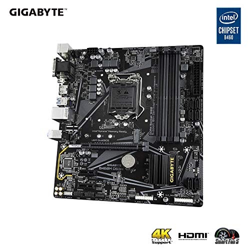 Gigabyte B460M DS3H (LGA1200/Intel/B460/Micro ATX/M.2/SATA 6Gb/s/USB 3.