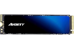 AVOETY 1TB M.2 2280 PCIe Gen3x4 NVMe SSD, Read Speed up to 3500MB/s, SLC Cache 3D NAND TLC M.2 SSD, Compatible with Laptop ＆ 