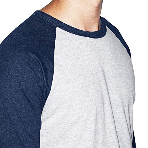 50 50 raglan 3 4 sleeve t shirt