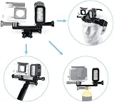Qinlorgo Diving Light USB Rechargeable Waterproof 30m LED Video Fill Lamp for view 6