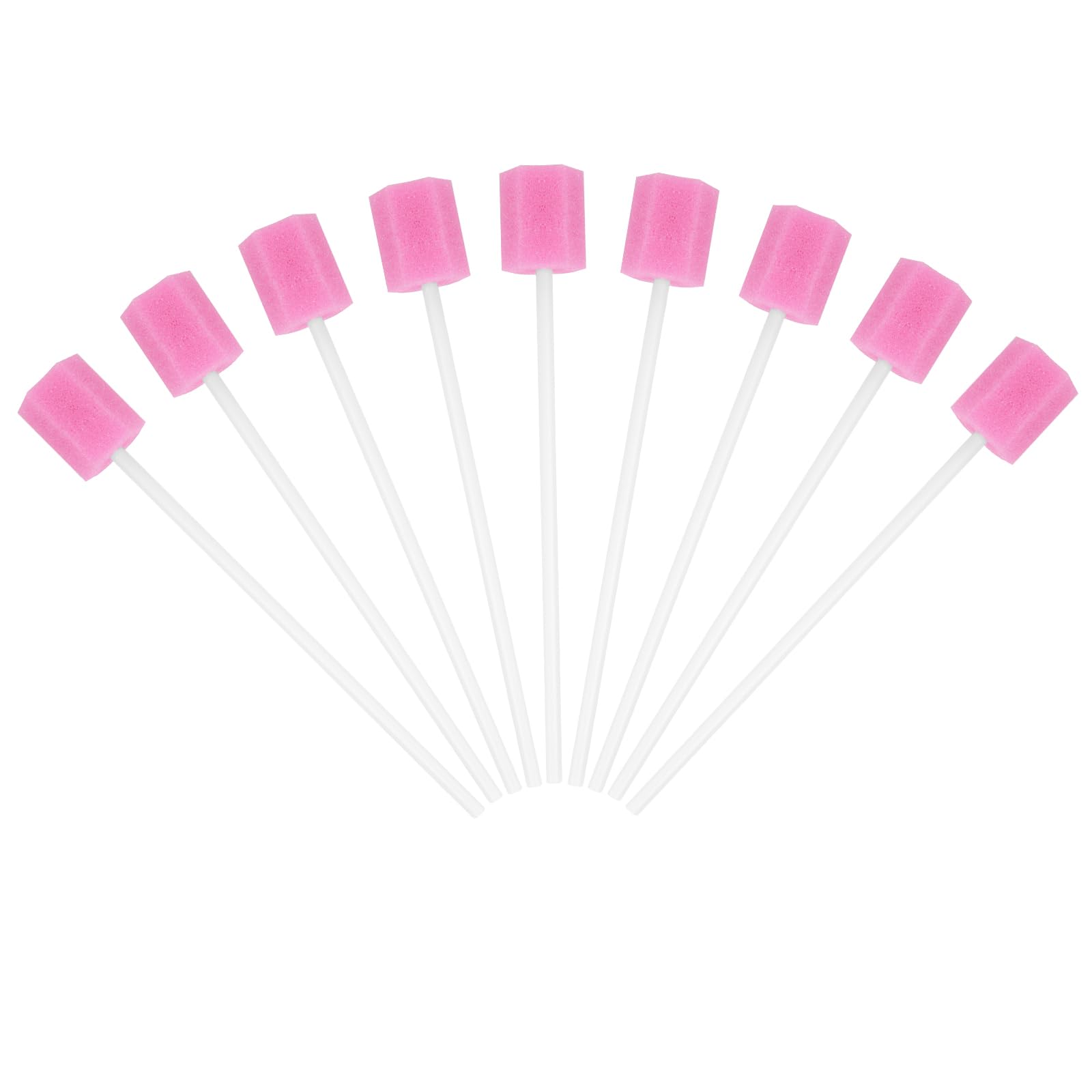 ACWOO Oral Care Sponge Swab, 100PCS Disposable Mouth Swab, Mouth Cleaning Swabs Sponge, Mouth Care Swab Sponge Stick, Tooth Mouth Cleaning Oral Care Tool Kit