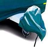 Maypole Caravan Cover 6.8-7.4 m 23-25 ft 4-Ply Breathable Green view 5