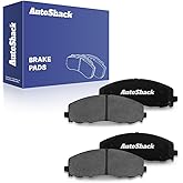 AutoShack Front Ceramic Brake Pad Set Replacement for 2012-2020 Dodge Grand Caravan 2012-2020 Dodge Journey 2018-2023 Jeep Wr