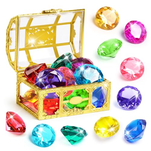 DISHIO Large Diving Gem Pool Toys
