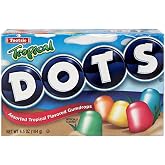 Tropical Dots Assorted Flavors Gumdrops Candy 6.5 Oz (Pack of 4)