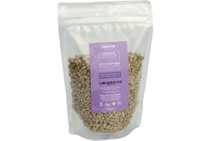 Equator Roasters Ethiopian Green Unroasted Coffee Beans – Specialty Grade – Ethically Sourced Fair Trade – Certified Organic
