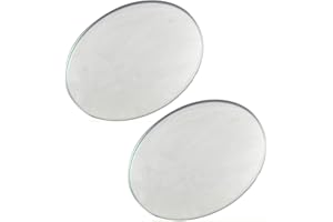 PULABORearview Mirror , 2 Pieces Universal Car Convex Reflector Rear Side View Blind Spot Round Mirrors Deft Processed
