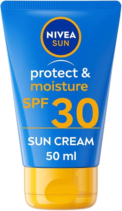 NIVEA SUN Protect Moisture SPF 30 To Go Lotion 50ml Water-Resistant UVA UVB