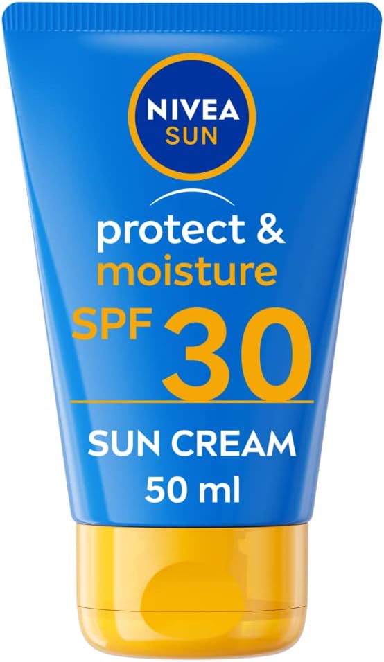 NIVEA SUN Protect Moisture SPF 30 To Go Lotion 50ml Water-Resistant UVA UVB