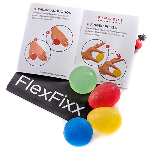 Hand Therapy Balls 4 Piece Hand Therapy Balls for Arthritis Stress