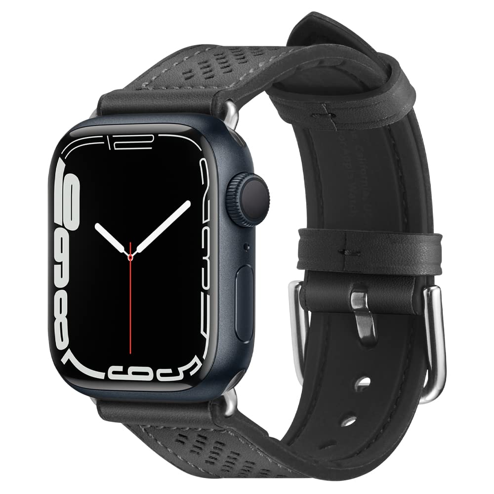 Spigen Retro Fit Compatible with Apple Watch Strap for 44 mm / 42 mm Series 5/4/3/2/1 - Black
