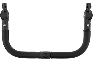 LCZNXJJY Universal Stroller Bumper Bar, Baby Stroller Guardrail Armrest,Dual-Mode Open Adjustable Angle Armrest Handlebar Det