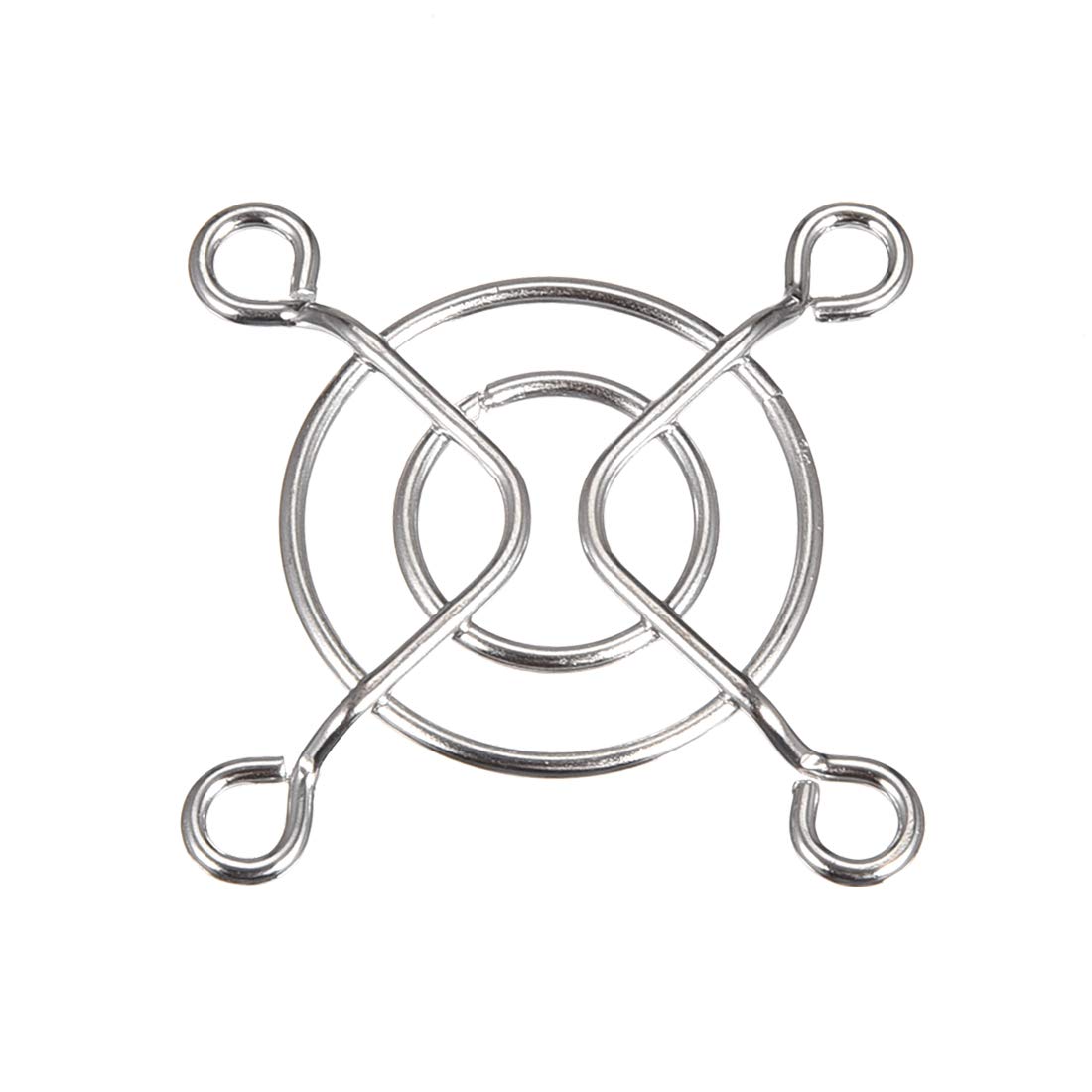 sourcing map Cooling Fan Grill Finger Guard Metal for 40mm x 40mm Case Computer Pack of 10