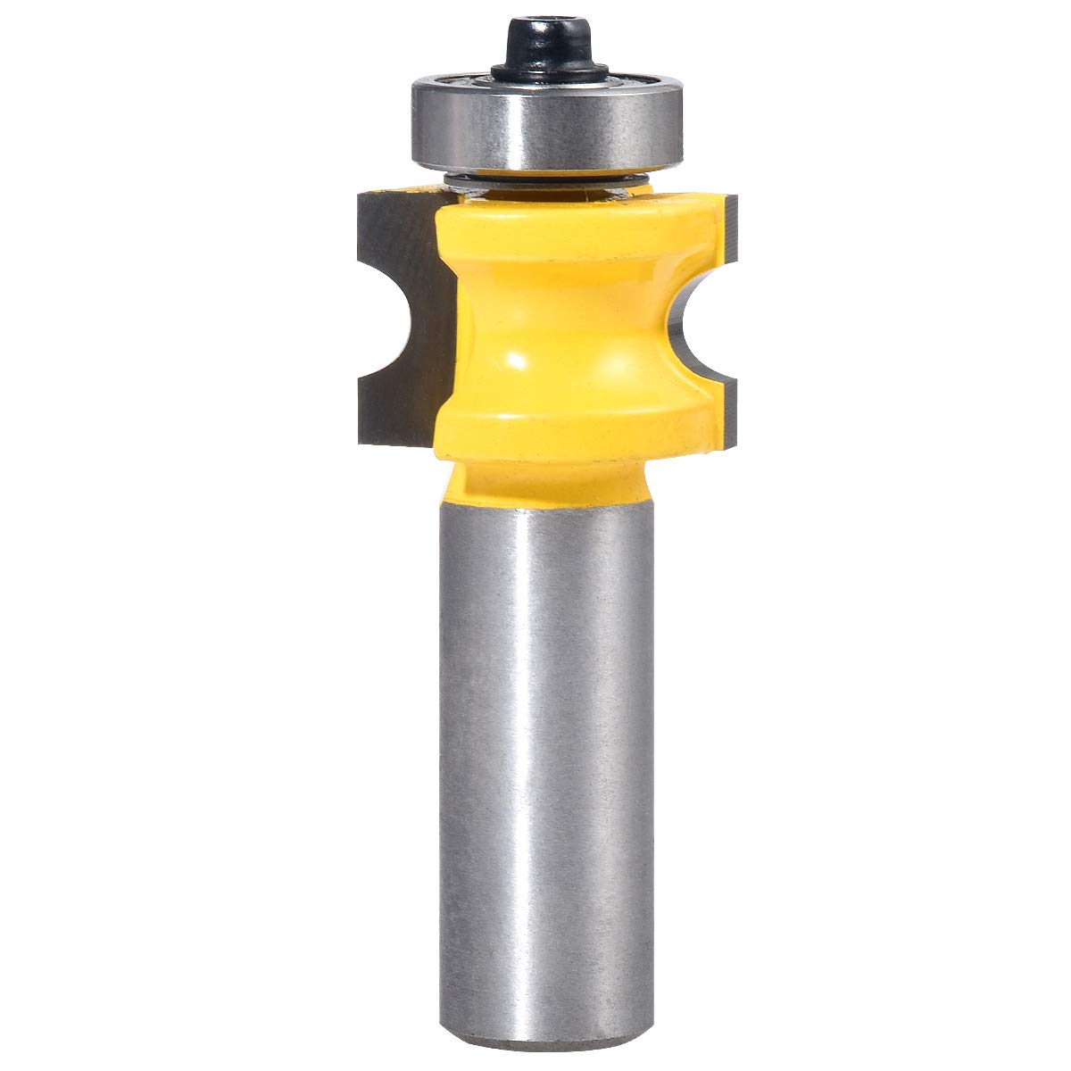 KATUR Bullnose and Bead Router Bit, Column Face and Chair Rail Molding Router Bit, Woodworking Milling Tools with 1/2 Inch Shank (1/2" Shank 0.87" Width)