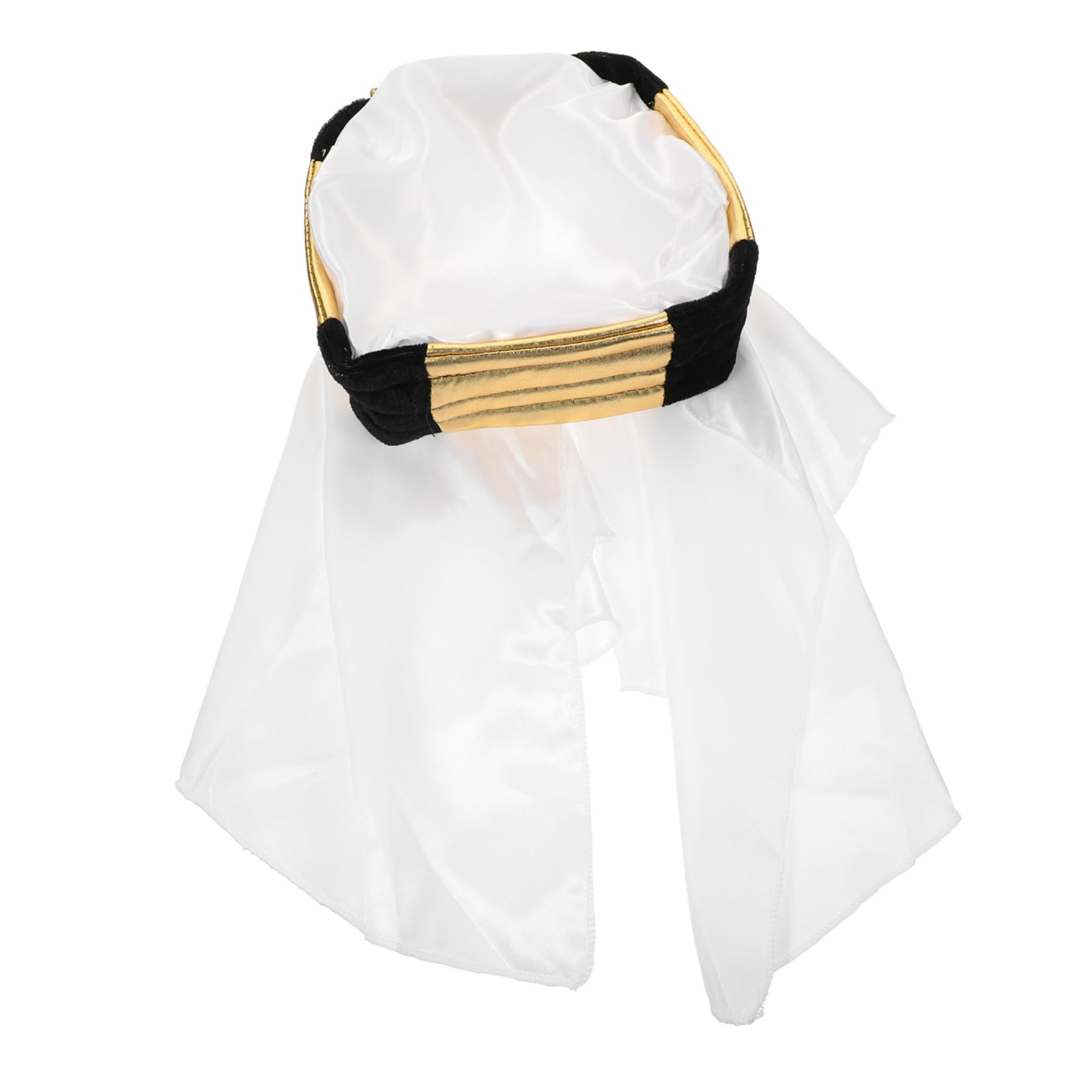 OFFSCH Arabian Hat for Adult Lightweight Keffiyeh Headscarf Cosplay Hat Decorative Headwear for Festival Party Dress up