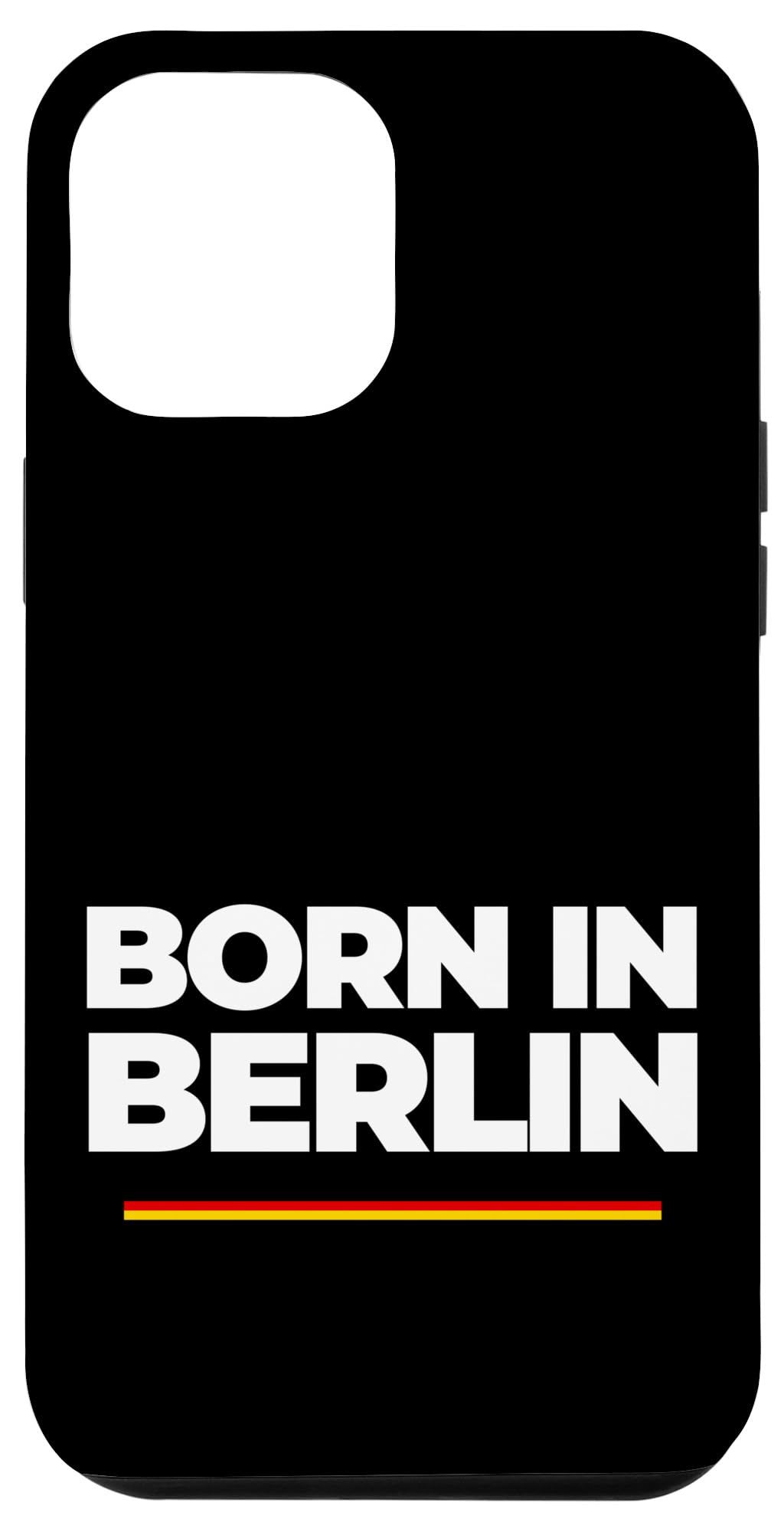 iPhone 15 Pro Max I Love Berlin, Proud Born in Berlin Fashion District Graphic Case