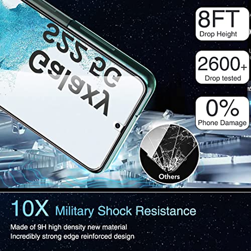 Milomdoi Designed for Samsung Galaxy S22 5G Screen Protector, 3 Pack