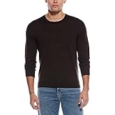 Vince Mens Wool Crewneck Sweater, M, Red