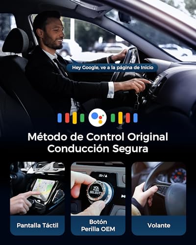 WityEye Wireless Android Auto Adapter, Bluetooth V5.3 Stable Connection, 5.8GHz High Speed WiFi, USB A/C, for Android 11+ Smartphone, Converts Wired Connection to Wireless