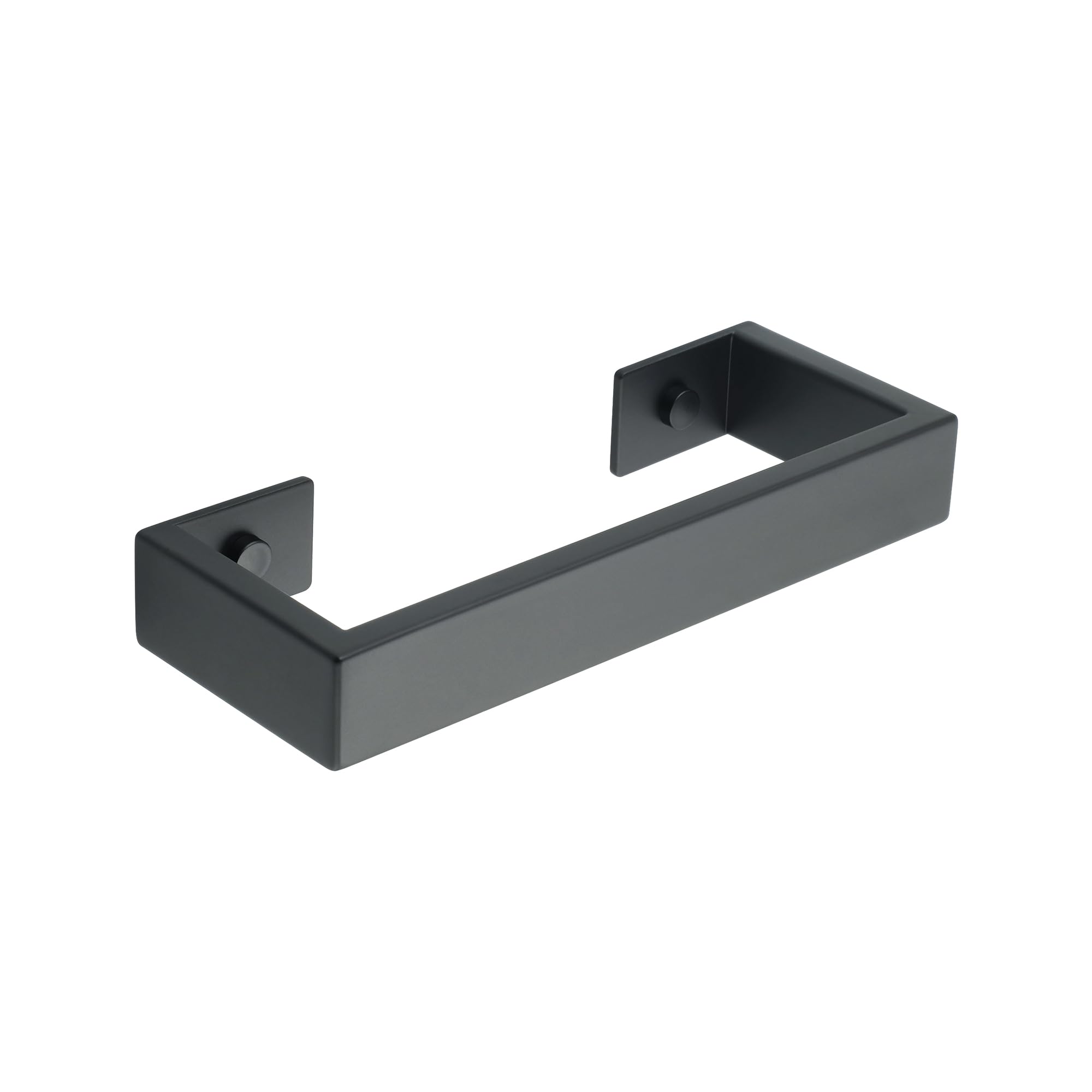 Photo 1 of Mooche Towel Rack for Bathroom Wall Mount, 8" SUS304 Stainless Steel Rustproof Towel Bar, Matte Black Towel Holder for Bathroom Laundry Room Hotel Modern Home Decor