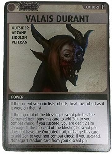 Valais Durant Pathfinder Adventure Card Game GTM Promo Card