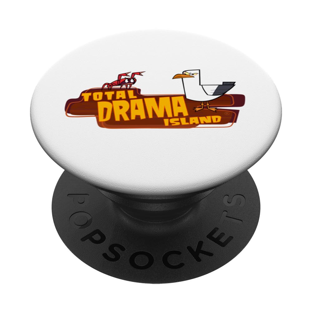 Total Drama Island Crab & Gull Logo PopSockets Swappable PopGrip