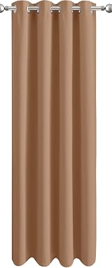 Aspire Homeware Blackout Curtain 1 Panel Eyelet 84in Drop Beige Thermal