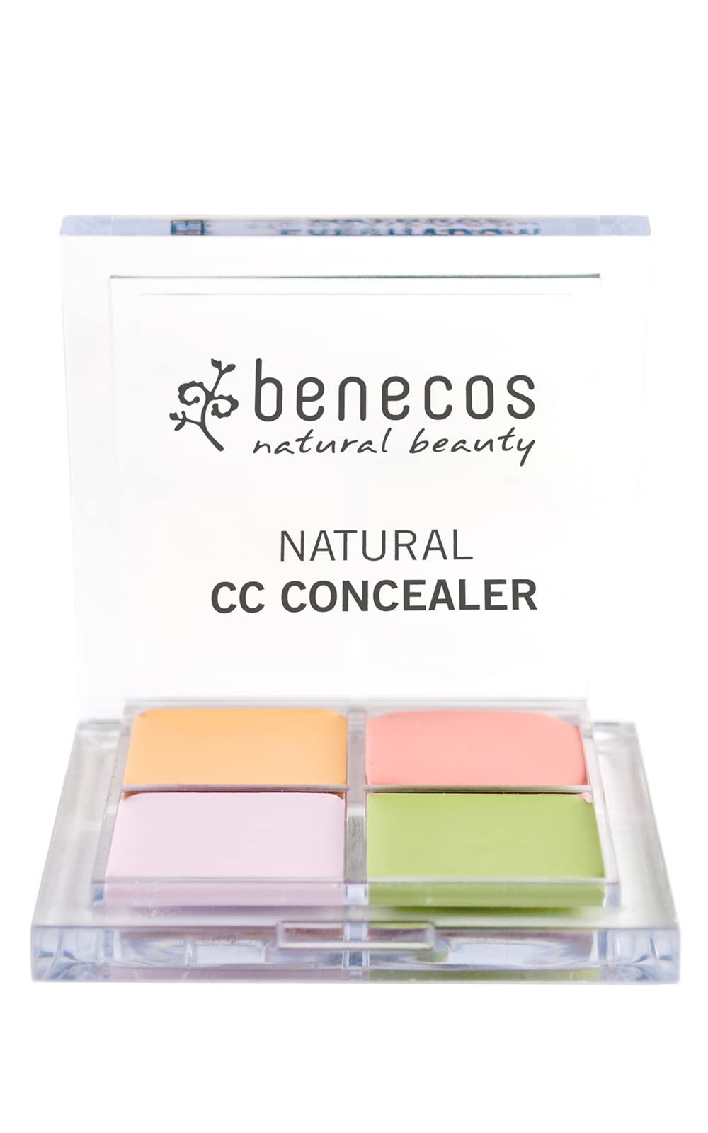 Benecos Natural Cosmetics - CC-Concealer - Creamy - Correcting - Talkfree - Vegan - beige/green/pink/purple
