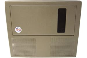 WFCO (WF-8955PEC-DA Brown Replacement Door for Converter/Charger