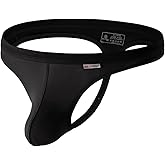 MuscleMate Men's Fitness Classic Thong G-String Underwear, Men's Stretch Comfort Thong G-String Underwear.