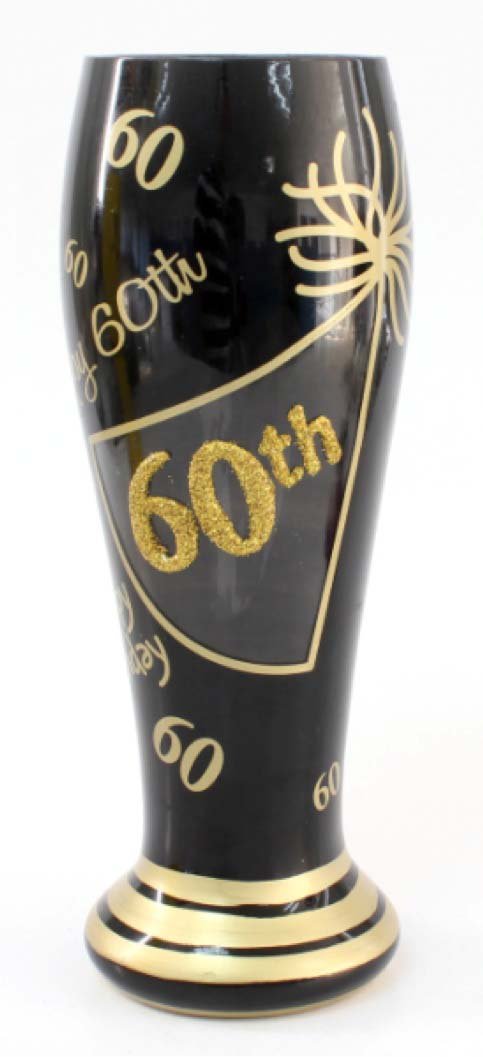 Top Shelf 60th Birthday Beer Glass - Beer Stein - 700ml