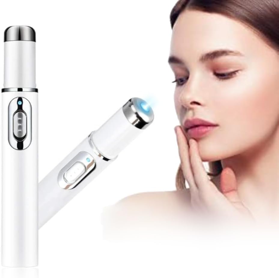 Blue Light Therapy Pencil, Acne Therapy Pencil, Spider Veins, Varicose Veins, Improve Skin for Face and Body, Reduce Scars, D