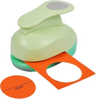 UCEC 1.5 Inch Circle Punch Paper Puncher Craft Punch Circle 38mm
