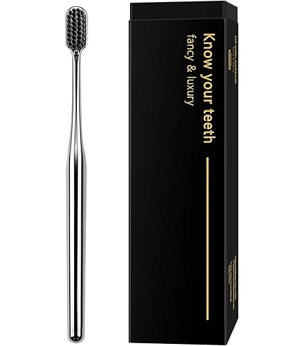 Marvis Black Toothbrush With Black Nylon Bristles And Clear Travel - View #6