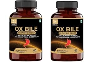MU Ox Bile 1100mg Support - 120 Tabs (60Tabs Each)