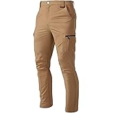 Zalify Men's Hiking Cargo Pants Water Resistant Quick Dry Lightweight Fishing Camping Cycling Travel Outdoor Pants